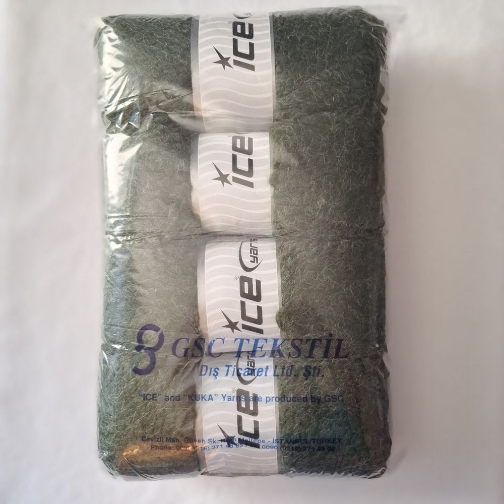 Alpaca Superchunky Jungle Green Lot of 4